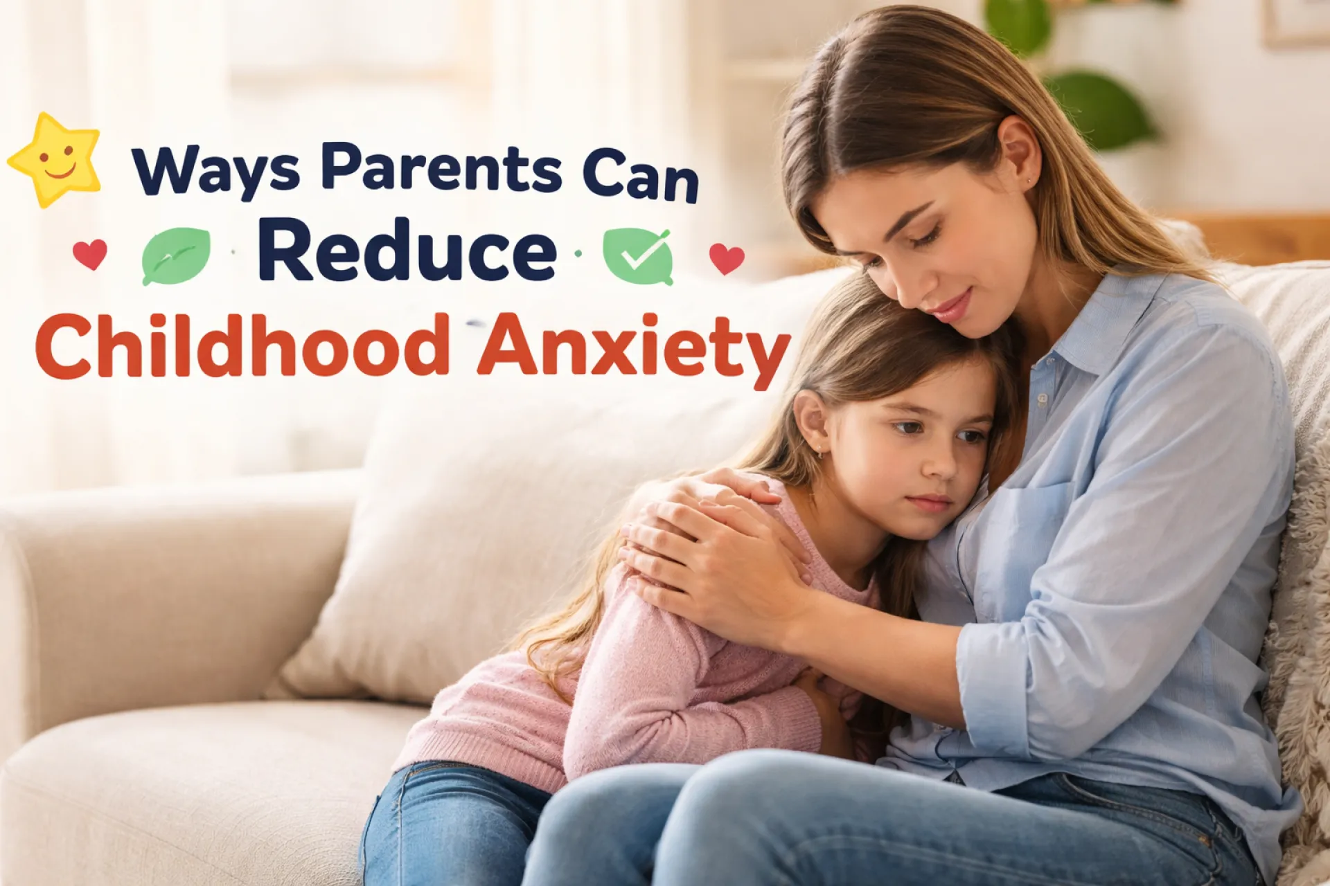 Ways Parents Can Reduce Childhood Anxiety