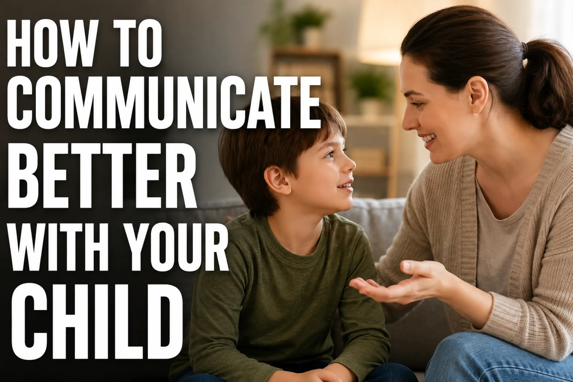 How to Communicate Better With Your Child