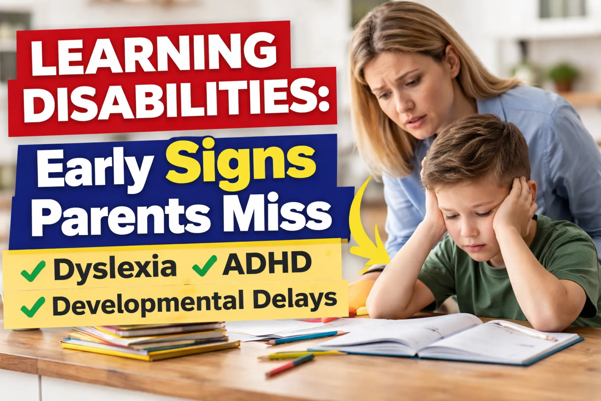 Learning Disabilities: Early Signs Parents Miss