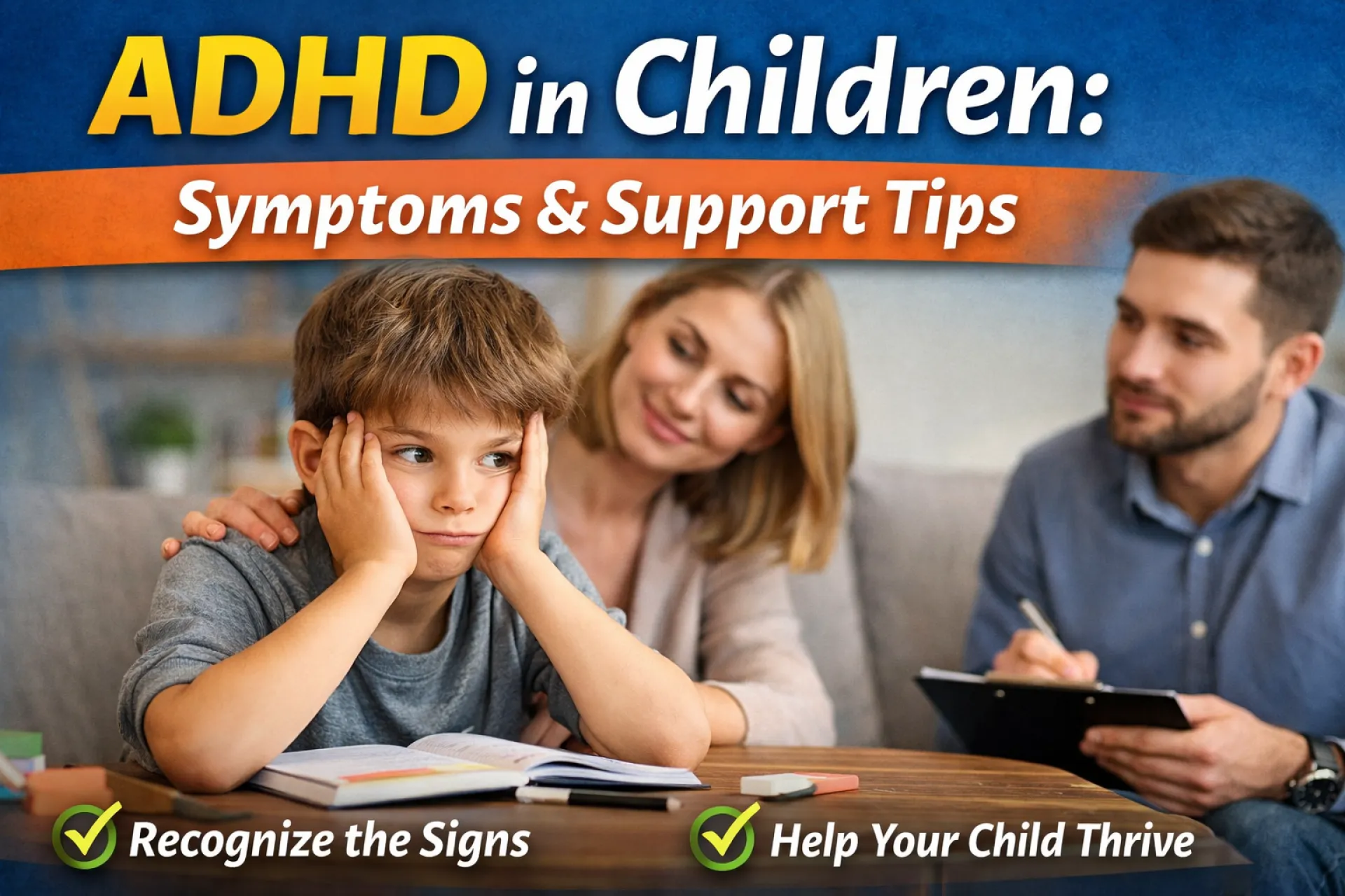 ADHD in Children: Symptoms and Support Tips